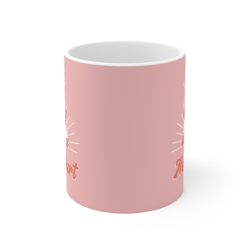 Pink Everyday Is A New Start Mug