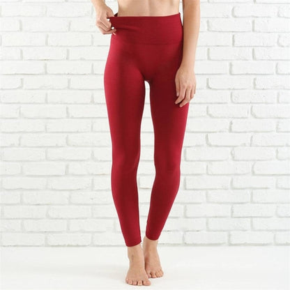 Tummy Control Fleece Lined Leggings Two Sizes Curvy Added