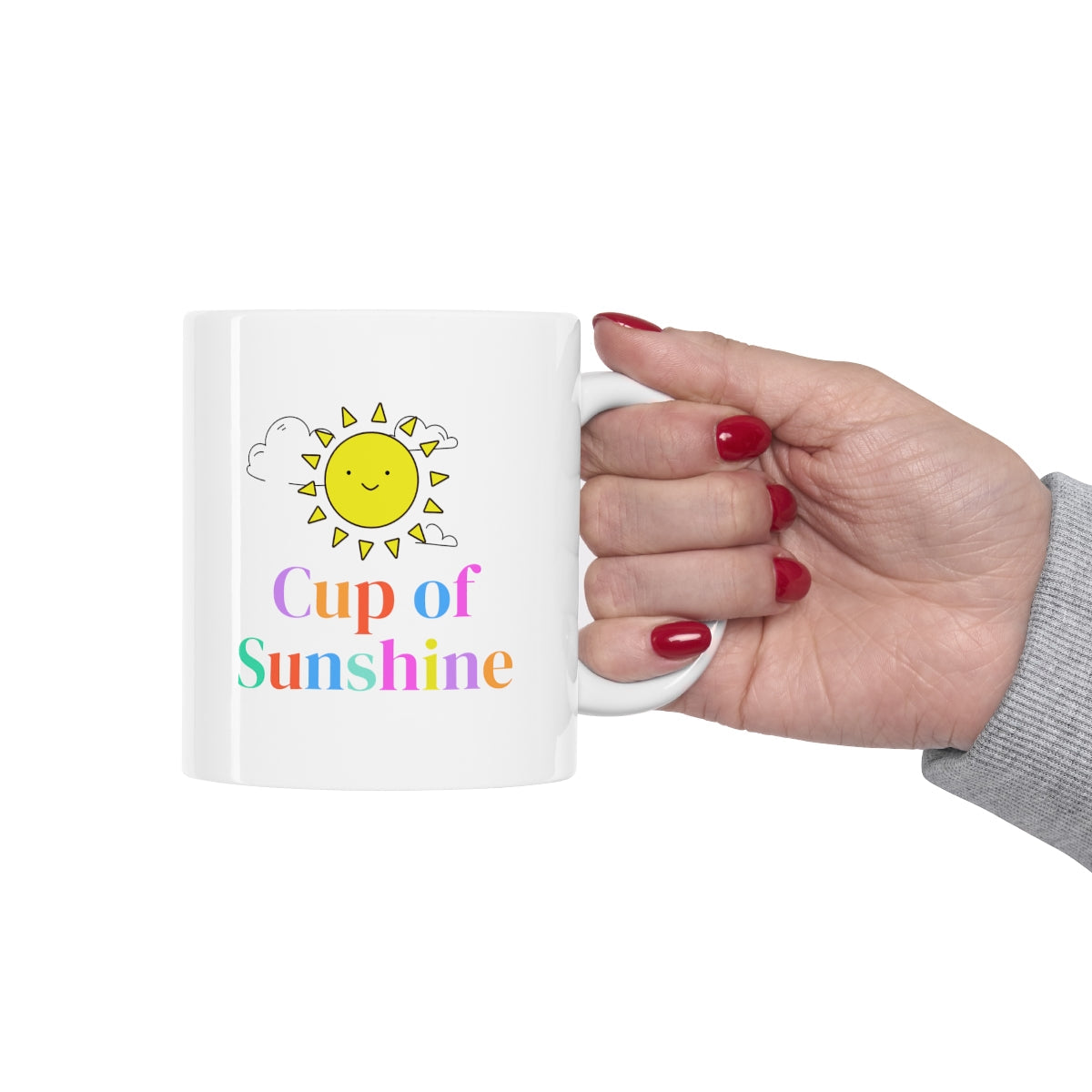 Cup of Sunshine Positive Quote Mug