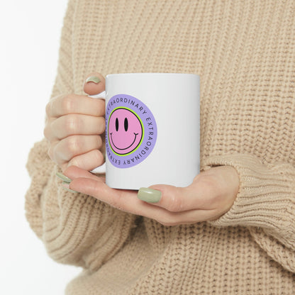 Extraordinary Happy Face Coffee Tea Mug