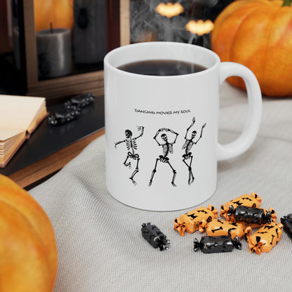 Skeletons Dancing Mug