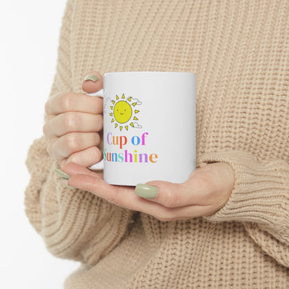 Cup of Sunshine Positive Quote Mug