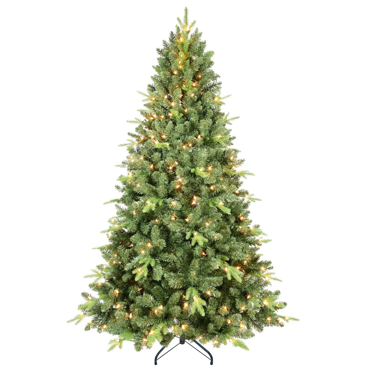 9FT Artificial Christmas Tree with 3509 PE&PVC Mixed Branch Tips,