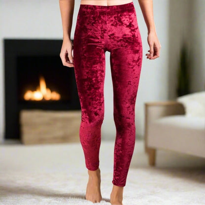 Trending Velvet Leggings (Yelete)