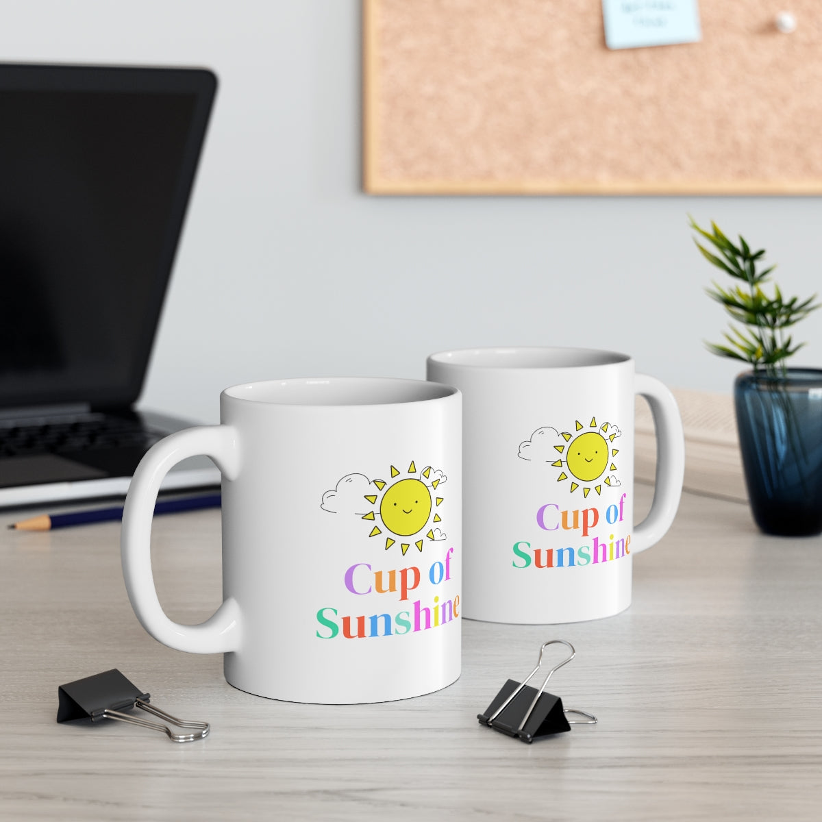 Cup of Sunshine Positive Quote Mug