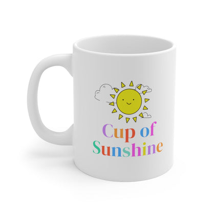 Cup of Sunshine Positive Quote Mug