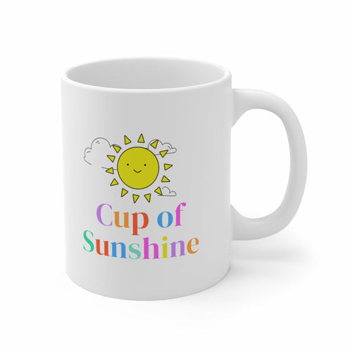 Cup of Sunshine Positive Quote Mug