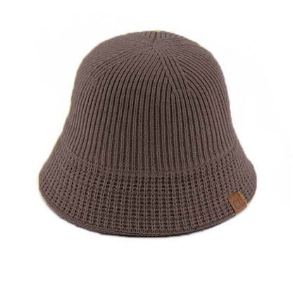 CC Beanie Ribbed Knit Adjustable Bucket Hat by Truly Contagious