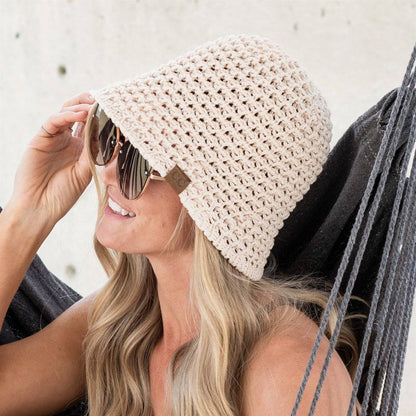 CC Crochet Knit Hat | Foldable