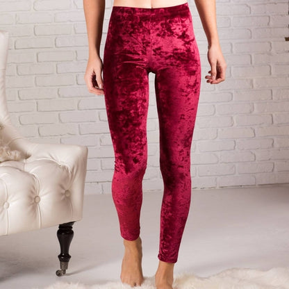 Trending Velvet Leggings (Yelete)