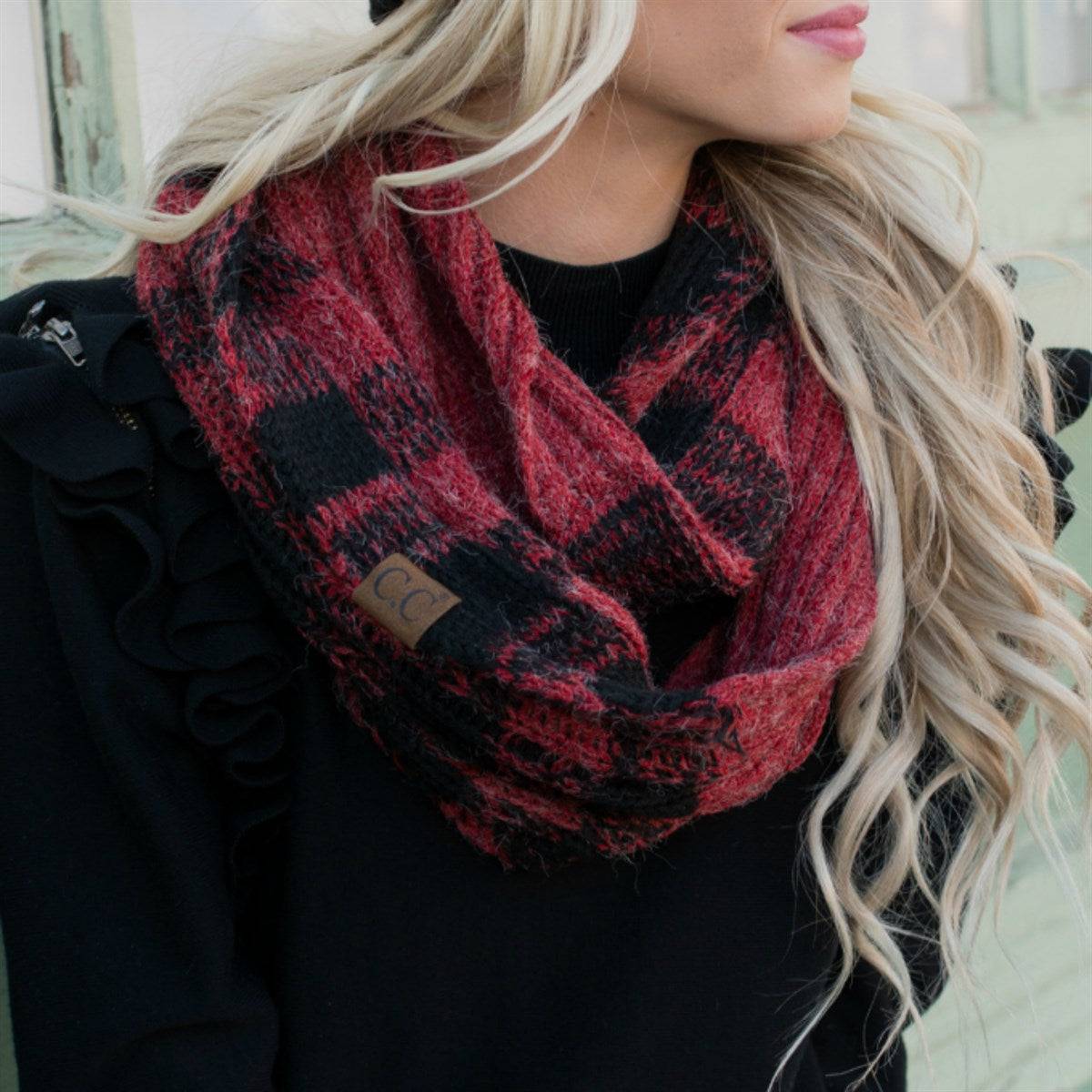 CC Buffalo Plaid Scarf