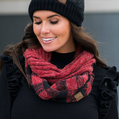 CC Buffalo Plaid Scarf