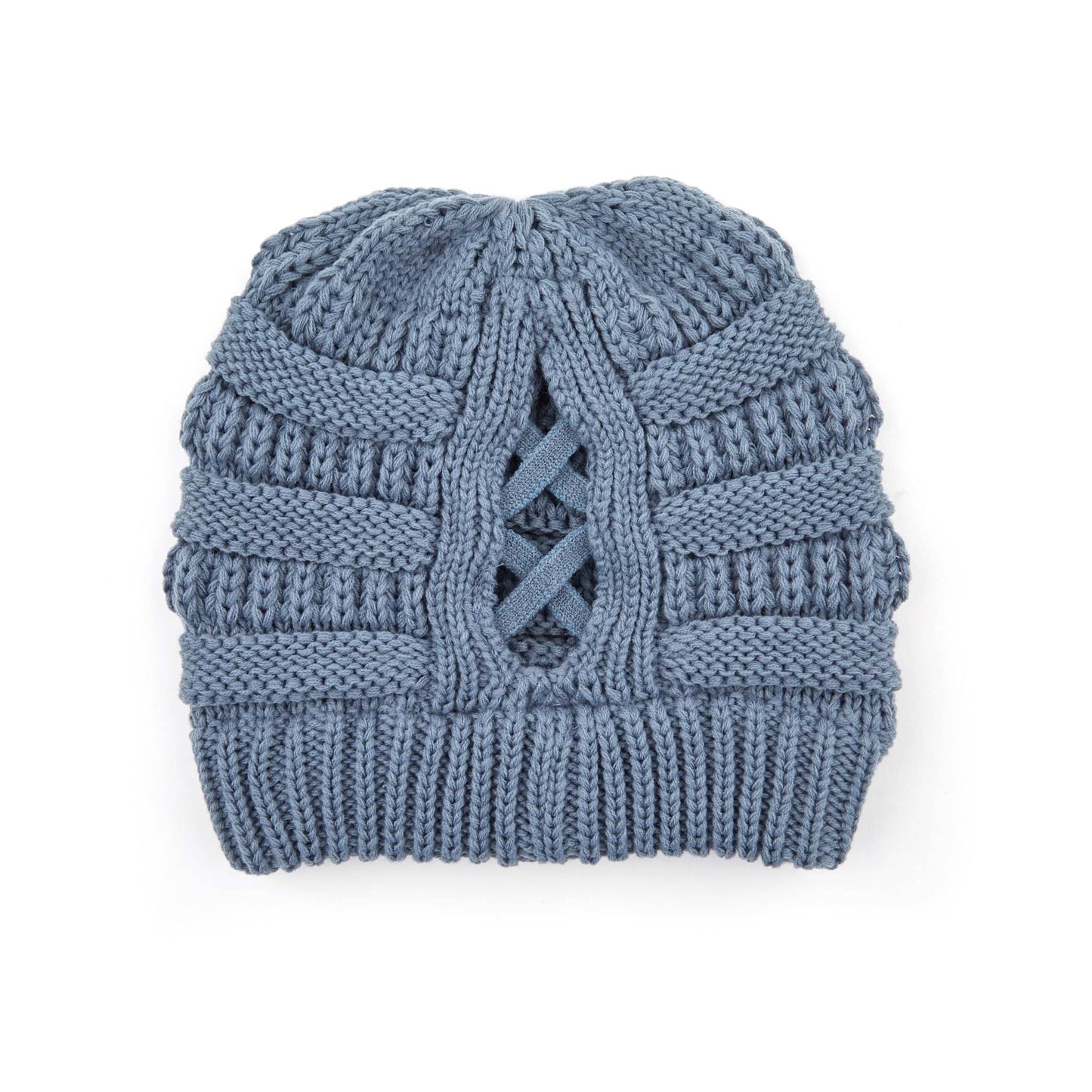 CC Criss-Cross Pony Beanie