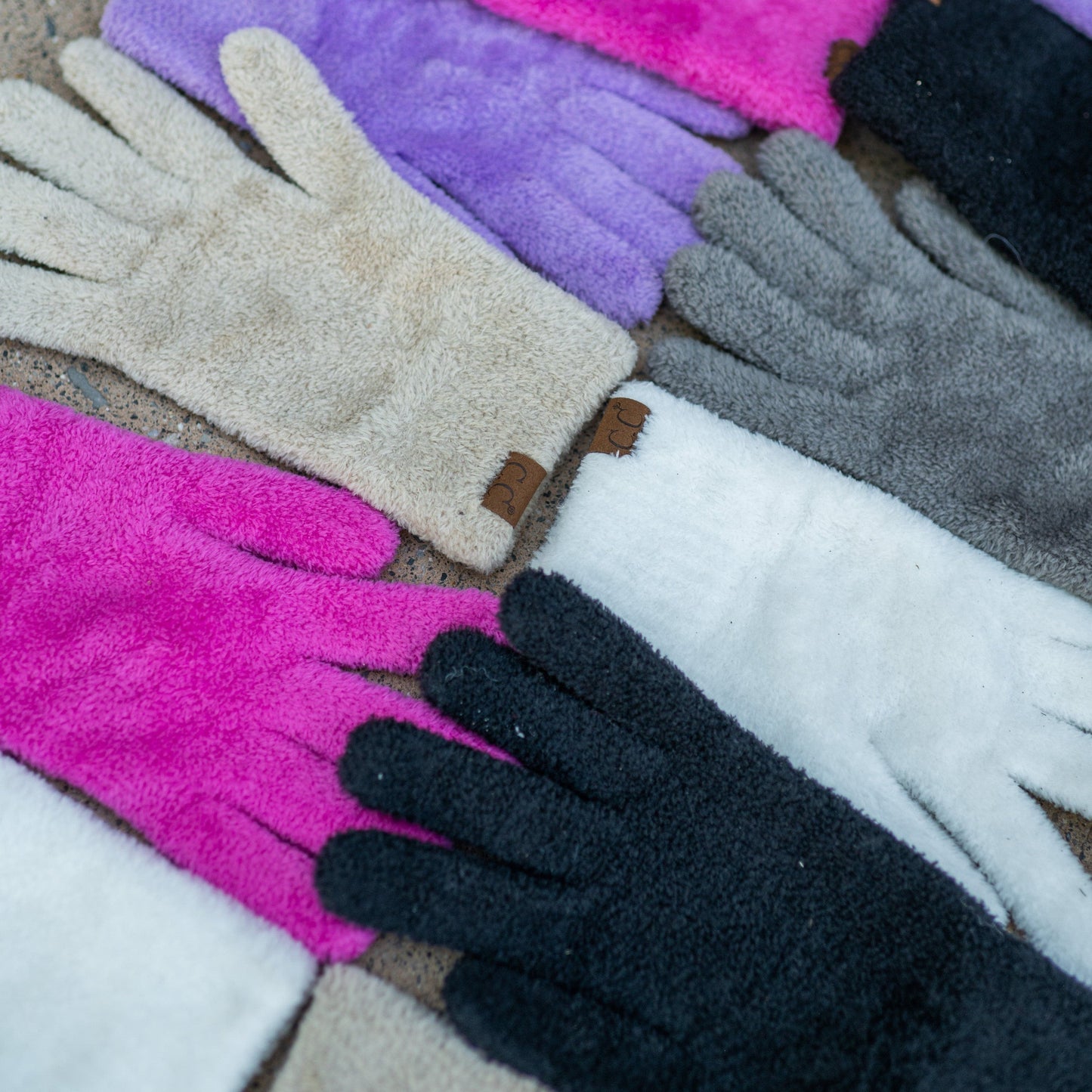 CC Plush Chenille Gloves