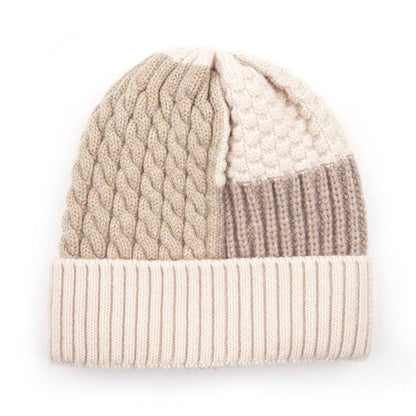 CC Multi-Color Blocking Beanie