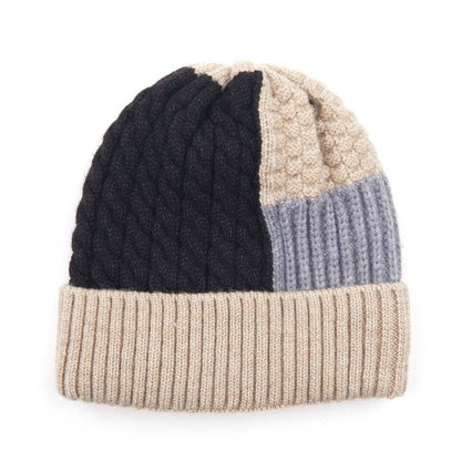 CC Multi-Color Blocking Beanie