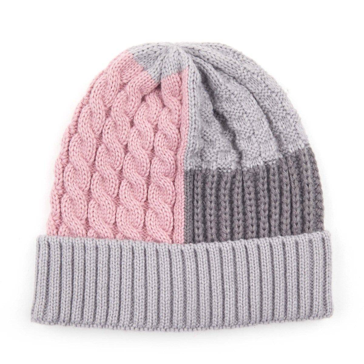 CC Multi-Color Blocking Beanie