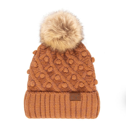 CC Crafted Pom Kids Youth to Adult Beanies Hats