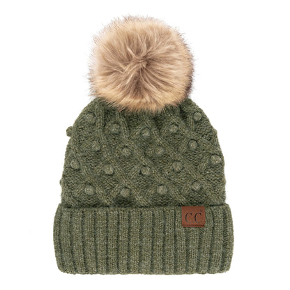 CC Crafted Pom Kids Youth to Adult Beanies Hats