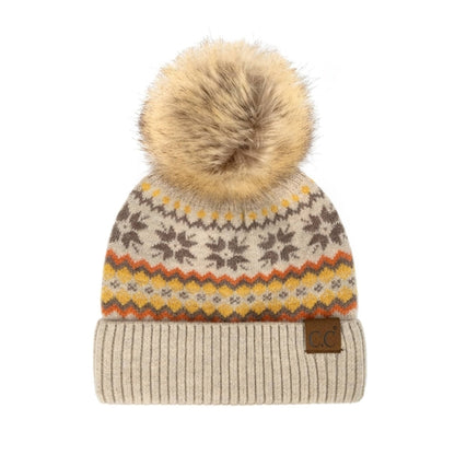 CC Nordic Fair Isle Beanie