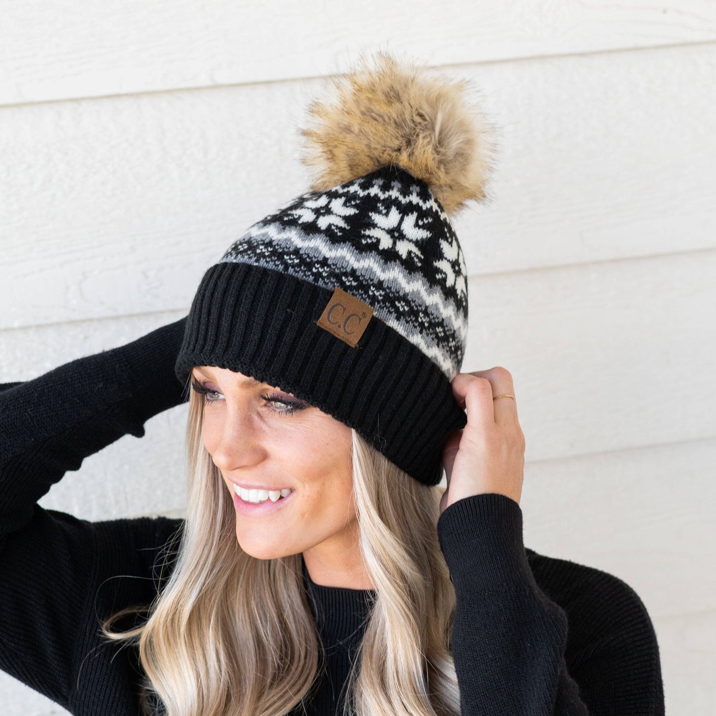 CC Nordic Fair Isle Beanie