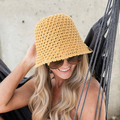 CC Crochet Knit Hat | Foldable