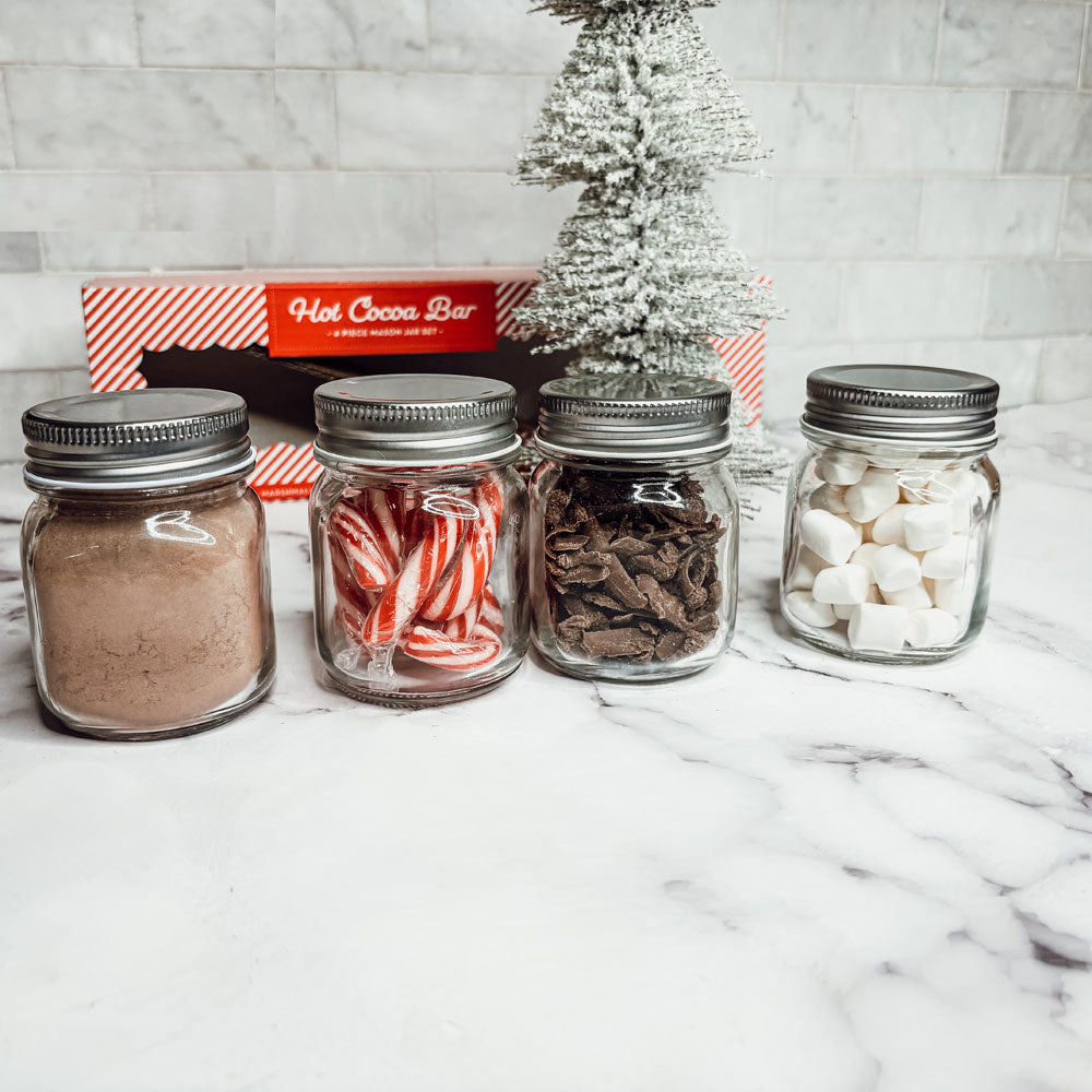 Hot Cocoa Bar Mason Jar Kit Gift Set