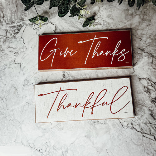 Thankful Signs