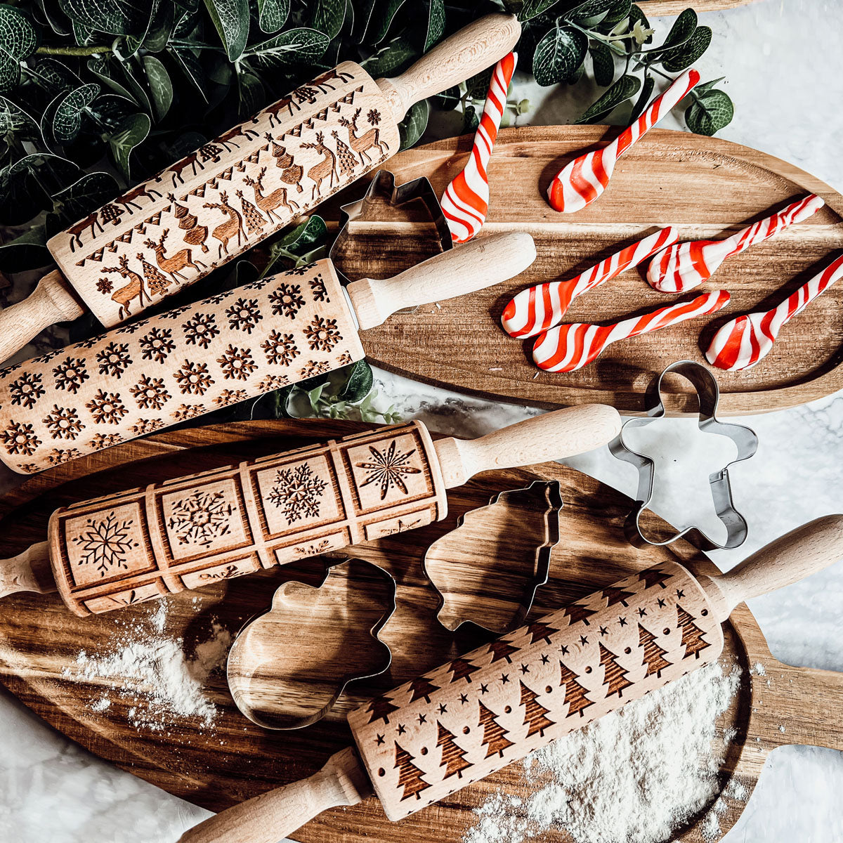 Christmas Rolling Pin Set