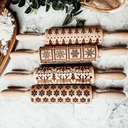 Christmas Rolling Pin Set