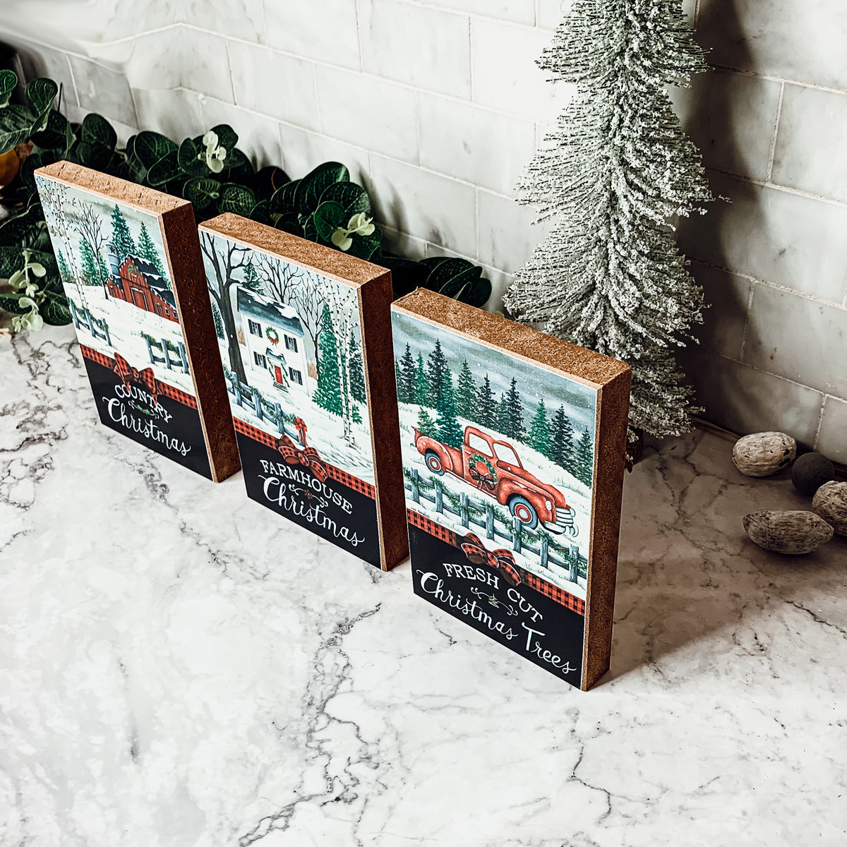 Vintage Christmas Blocks