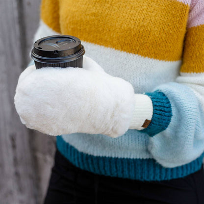 CC Faux Fur Touchscreen Accessible Mittens