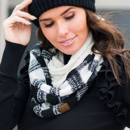 CC Buffalo Plaid Scarf