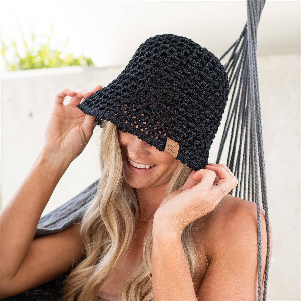 CC Crochet Knit Hat | Foldable