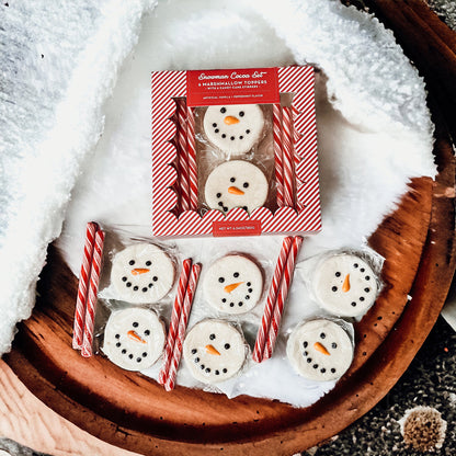 Snowman Cocoa Set