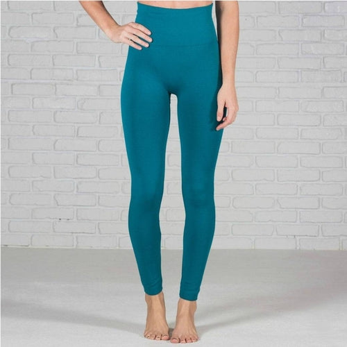 Tummy Control Fleece Lined Leggings Two Sizes Curvy Added