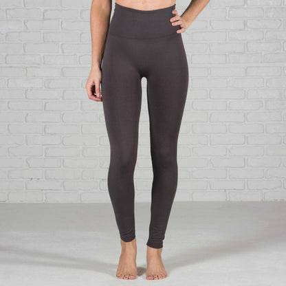 Tummy Control Fleece Lined Leggings Two Sizes Curvy Added