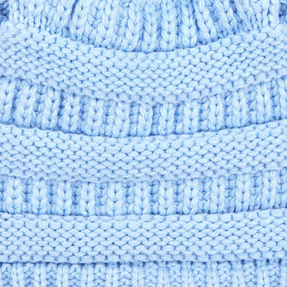 CC Trending Pom School Spirit Colors Beanies Hats