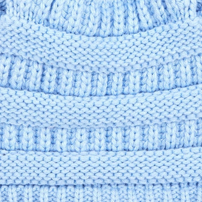 CC Trending Pom School Spirit Colors Beanies Hats