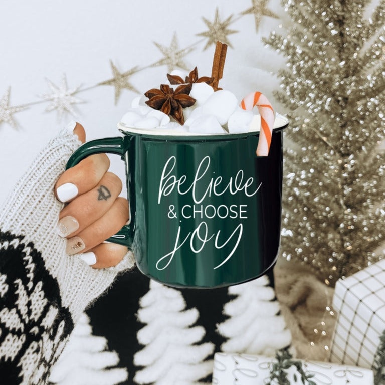 Believe & Joy Mug