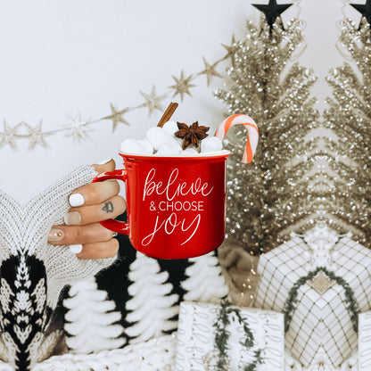 Believe & Joy Mug