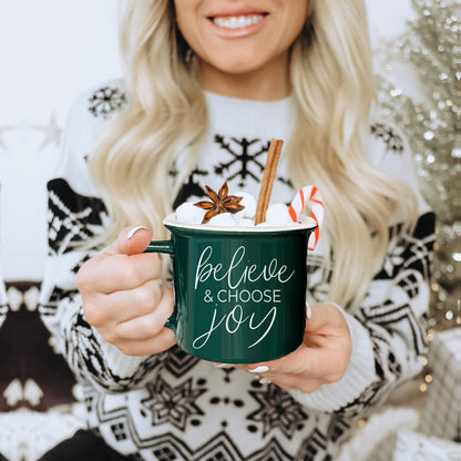 Believe & Joy Mug