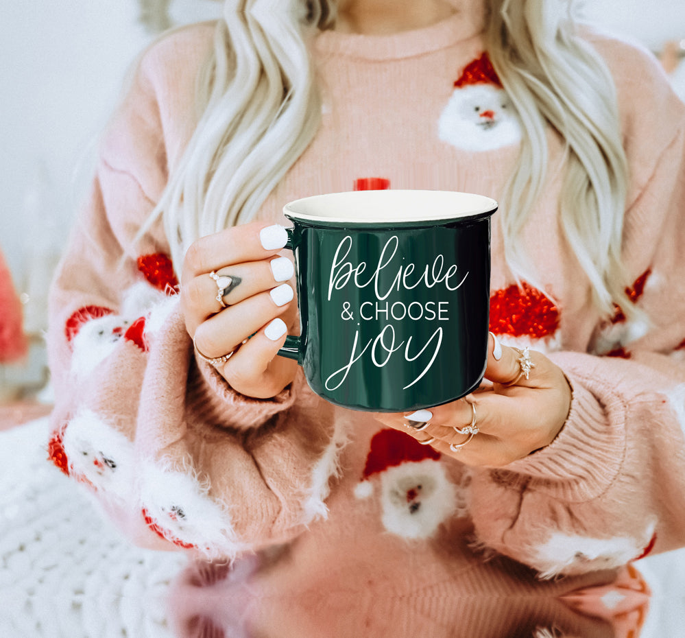 Believe & Joy Mug