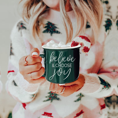 Believe & Joy Mug