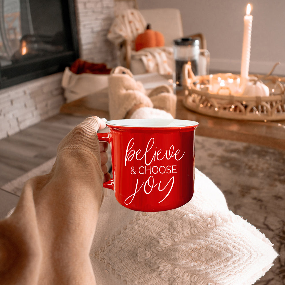 Believe & Joy Mug