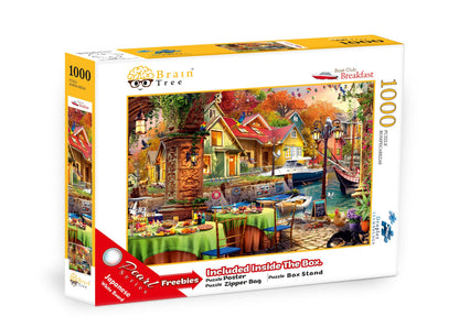 Boat Club Breakfast Jigsaw Puzzles 1000 Piece