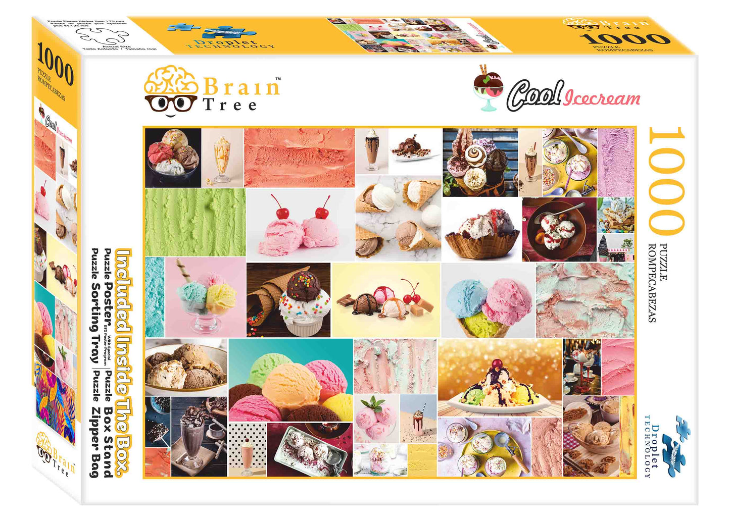 Cool Ice Cream Jigsaw Puzzles 1000 Piece