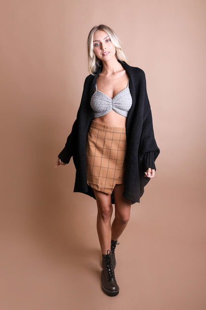 Cozy Chic Bat Wing Bliss Knit Cardigan