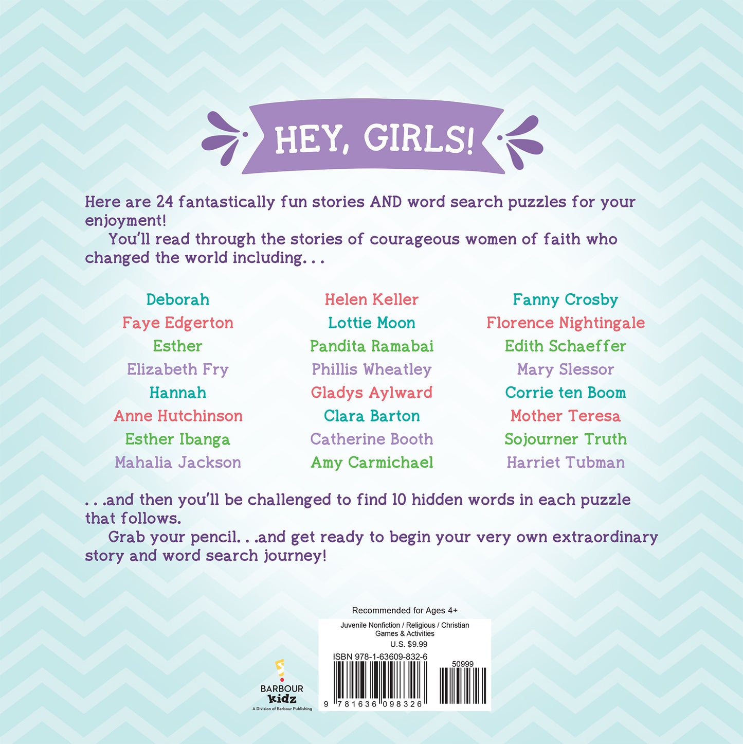 Stories and Puzzles for Courageous Girls