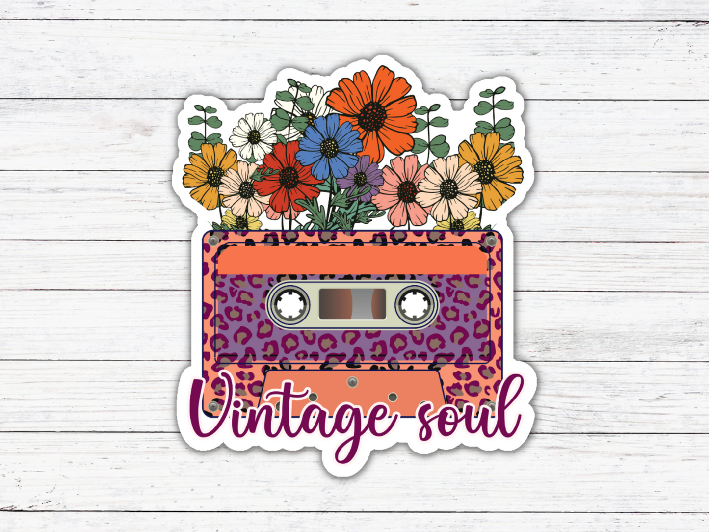 Vintage Soul Sticker/Magnet